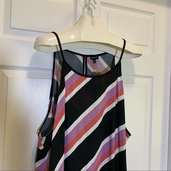 Torrid Top Cami Stripe High Neck Size 4X - Picture 4 of 7